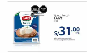 Makro Queso laive x kg oferta