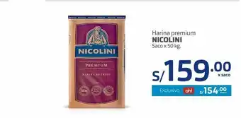 Makro Harina premium nicolini x 50 kg oferta