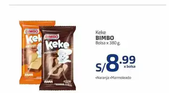 Makro Keke bimbo x 380 g oferta