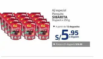 Makro Ají especial sibarita doypack x 250 g oferta