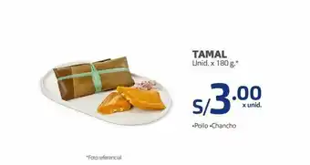 Makro Tamal x 180 g oferta