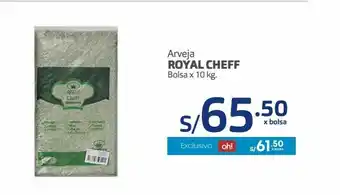 Makro Arvejas royal cheff x 10 kg oferta