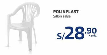 Makro Polinplast sillón salsa oferta