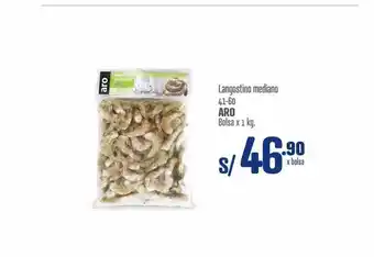 Makro Langostino mediano 41-60 aro oferta