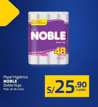 Makro Papel higiénico noble doble hoja pqte. de 48 unids. oferta