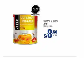 Makro Conserva de durazno aro oferta