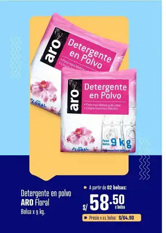Makro Detergente en polvo aro floral oferta