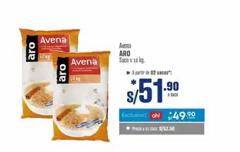 Makro Avena aro saco x 10 kg. oferta