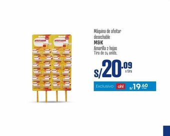 Makro Máquina de afeitar desechable m&k oferta