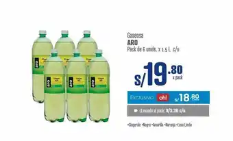 Makro Gaseosa aro oferta