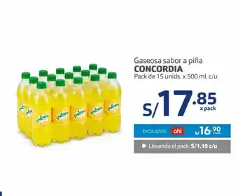 Makro Gaseosa sabor a piña concordia oferta