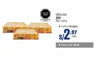Makro Galleta soda aro oferta