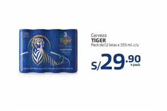 Makro Cerveza tiger oferta