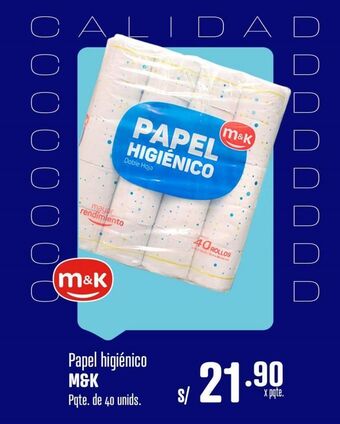 Makro Papel higiénico m&k oferta