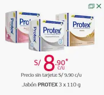 Tottus Jabón Protex 3 x 110g oferta