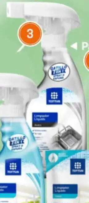 Tottus Limpiador Líquido Tottus Acero 650ml oferta