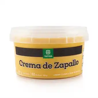 Tottus Crema de zapallo 500 gr oferta