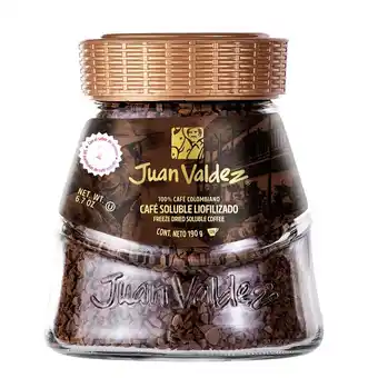 Tottus Café liofilizado clásico juan valdez 190 gr oferta