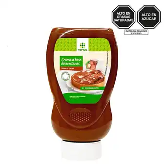 Tottus Crema avellanas con sabor cacao oferta