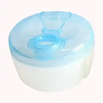 Tottus Dispensador de leche en polvo celeste oferta