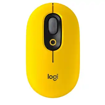 Tottus Mouse logitech pop negro amarillo oferta