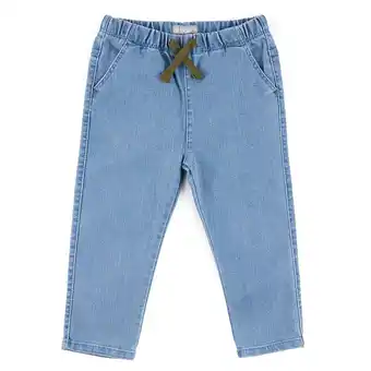Tottus Jeans bebé talla 24m azul básico oferta