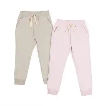 Tottus Pack x2 jogger niña talla 10 lila gris oferta