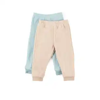 Tottus Pack x2 jogger bebé talla 24m arena celeste oferta