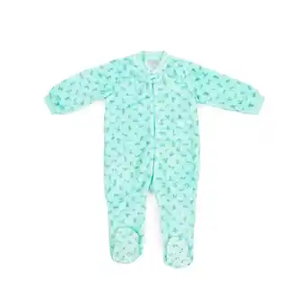 Tottus Enterizo furr bebé talla 12m verde oferta