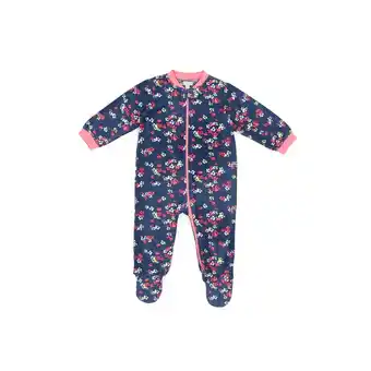 Tottus Enterizo polar bebé talla 24m azul autos oferta