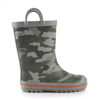 Tottus Botas de lluvia camuflad neg nino 32 oferta