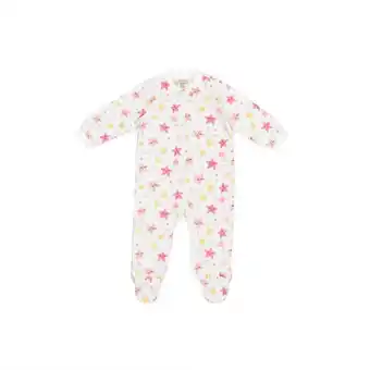 Tottus Enterizo polar bebé talla 6m ivory oferta