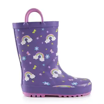 Tottus Botas de lluvia nubes lil nina 26 oferta