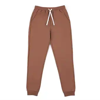 Tottus Jogger niño talla 14 marron básico oferta