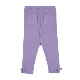 Tottus Legging bebé talla 18m lila tejida oferta
