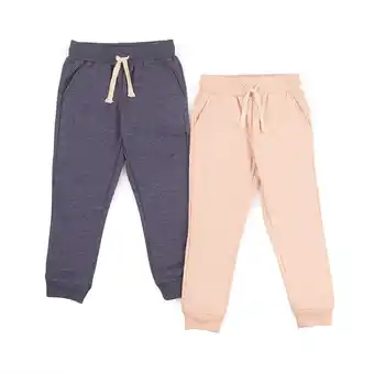 Tottus Pack x2 jogger niña talla 3 durazno acero oferta