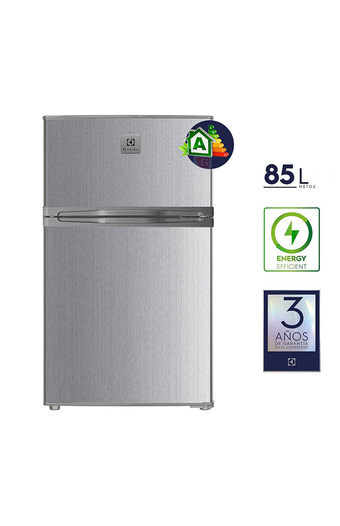 Tiendas EFE Frigobar electrolux ertm87g2hqs doble puerta inox 85lts oferta