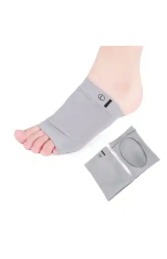 Tiendas EFE Plantilla para fascitis plantar arch sleeves gris oferta