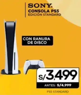 La Curacao Sony Consola PS5 oferta