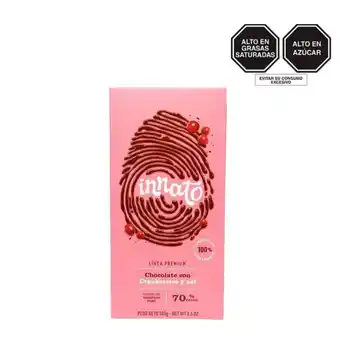 Tottus Chocolate con cramberries y sal 70 cacao innato oferta