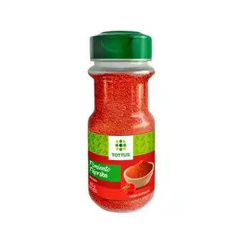 Tottus Pimiento paprika tottus 45 gr oferta