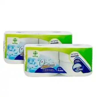 Tottus Combo papel higienico maxirollo oferta