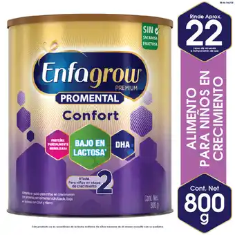 Tottus Enfagrow confort 800 gr oferta