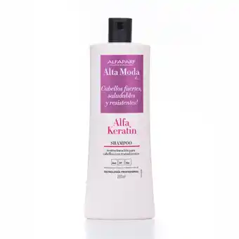 Tottus Shampoo alta moda alfakeratin 300 ml oferta