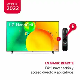 Tottus Tv led 55 nanocell 4k thinq ai oferta