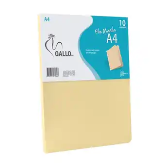 Tottus File manila a4 x 10. oferta
