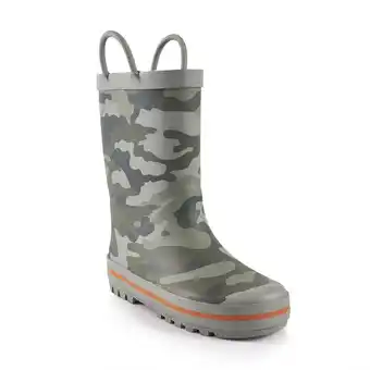 Tottus Botas de lluvia camuflad neg nino 23 oferta