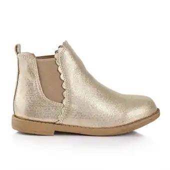 Tottus Bota moda shinny oro nina 24 oferta
