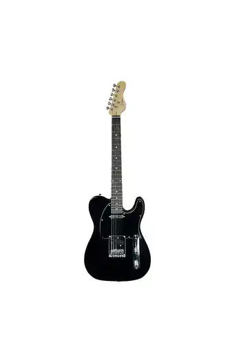 Tiendas EFE Guitarra eléctrica smiger s-g17-bk negro oferta
