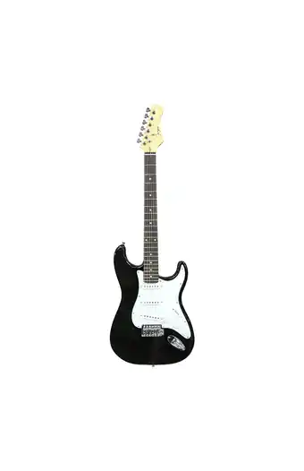 Tiendas EFE Guitarra eléctrica smiger l-g1-st-bk negro oferta
